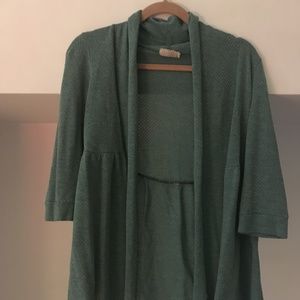 Pins and Needles Mint Green 3/4 Sweater